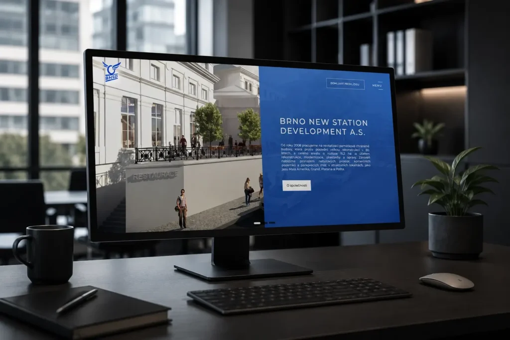Elegant web design - naše reference - BNSD