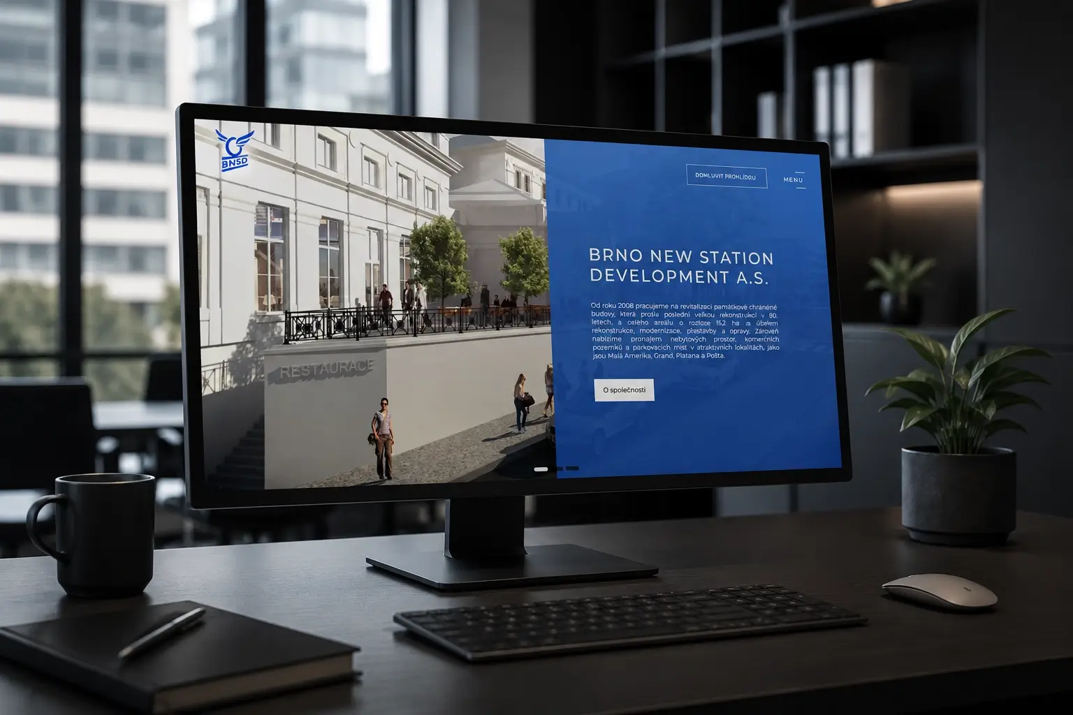 Elegant web design - naše reference - BNSD