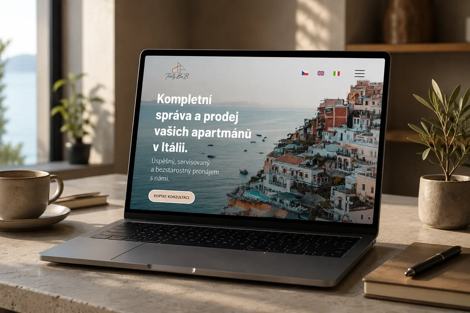 Elegant web design - naše reference - Italy BNB