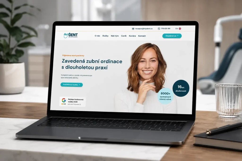 Elegant web design - naše reference - My Dent